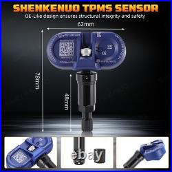 New 4pcs Tire Pressure Sensor TPMS 1472547 For Tesla Model 3 S X Y 1490750-01-B