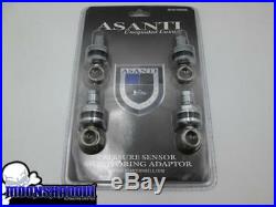 New Asanti Custom Wheels Rims Tpms Tire Pressure Sensor Valve Stem Adaptor Mount
