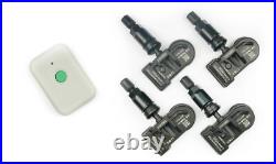 New Black Stem 315mhz TPMS Set & TPMS Reset Tool Fits 2007 2008 2009 Ford Ranger