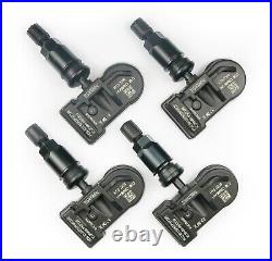 New Black Stem TPMS Set 315mhz Fits 2022 2023 2024 Toyota GR86 PMV-E000