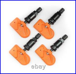 New Black Stem TPMS Set 315mhz Fits 2023 Toyota Sienna LE Limited Platinum