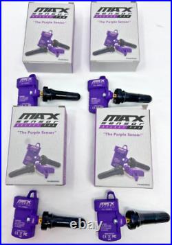 New Lot of (4) Max Sensor Purple Sensor TPMS P/N MXSR002 Gen. 3 Free Shipping