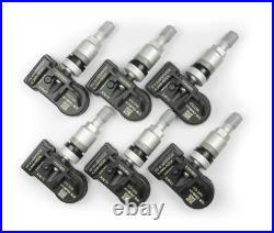 New Silver Stem 315mhz 6 Sensor TPMS Set Fits 2022 Ford F350 Super Duty Dually