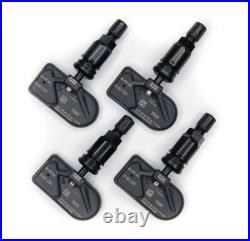 New TPMS Set 315mhz Black Stem Fits 2024 Toyota Tacoma Sport