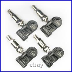 New TPMS Set 433mhz Chrome Stem Fits 2023 Dodge Challenger SRT Hellcat Redeye