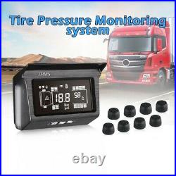 New Tire Pressure Monitor System for Kenworth Truck 8 External Sensor Solar TPMS