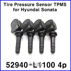 OEM Tire Pressure Sensor TPMS 4p Set 52940 L1100 for Hyundai Sonata 19-20