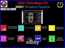 ORO W401B TPMS Universal Wireless Tire Pressure Monitoring System (with4 sensors)