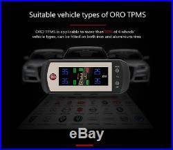 ORO W410A TPMS Universal Wireless Tire Pressure Monitoring System (with4 sensors)