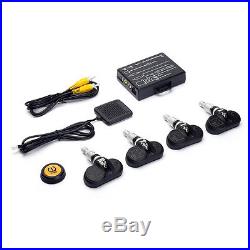 Pro Car Wireless TPMS Tire Tyre Pressure Monitoring System Built-in Sensor TP-05