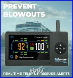 RV 4 Sensor TPMS with Color Screen