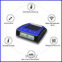 RV Car Trailer Solar TPMS Tire Pressure Monitoring System 6 Sensors LCD Display