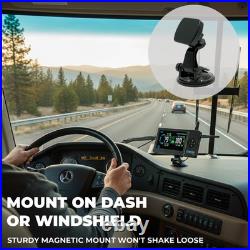 RV TPMS 12 Sensor Wireless Color Monitor Tire Pressure System Window or Dash