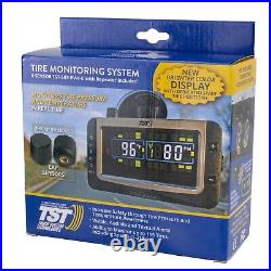 RV TPMS System 6 Sensor Tire Pressure Monitor System with Repeater Color Display