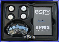 SPY TPMS Tire Tyre Pressure Monitor System 4x Sensors + Wireless LCD Monitor