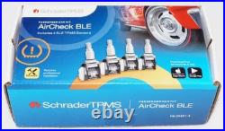 Schrader AirCheck BLE Passenger Car Retrofit Kit with 4 29501 BLE Sensors