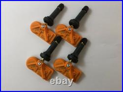 Set 4 HUF TPMS Tire Air Pressure Sensors 315Mhz Rubber fit 2016 Ford F-150