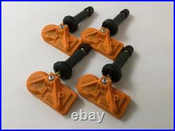 Set 4 HUF TPMS Tire Air Pressure Sensors 315Mhz Rubber fit 2016 Ford F-150