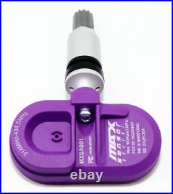 Set 4 MAX 433mhz TPMS Tire Sensors for Bentley Continental 4F0907275B 7PP907275F