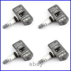 Set 4 TPMS Tire Pressure Sensors 315 Mhz Metal Fits 1997-2000 Chevy Corvette