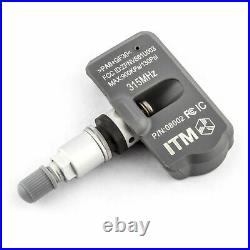 Set 4 TPMS Tire Pressure Sensors 315 Mhz Metal Fits 1997-2000 Chevy Corvette