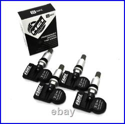 Set 4 TPMS Tire Pressure Sensors 315Mhz Metal fits 12-21 Nissan NV Series