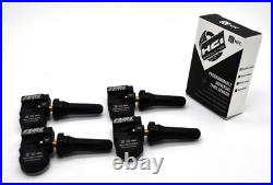 Set 4 TPMS Tire Pressure Sensors 315Mhz Rubber fits 10-12 Chevy Malibu
