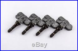 Set 4 TPMS Tire Pressure Sensors 315Mhz Rubber for 07-09 Ford Mustang