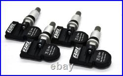 Set 4 TPMS Tire Pressure Sensors 433Mhz Metal fits 09-21 Volkswagen Golf