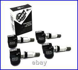 Set 4 TPMS Tire Pressure Sensors 433Mhz Metal fits 12-17 GMC Terrain