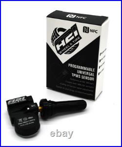 Set 4 TPMS Tire Pressure Sensors 433Mhz Rubber fits 10-14 BMW 5 Series