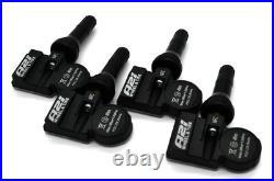Set 4 TPMS Tire Pressure Sensors 433Mhz Rubber fits 10-14 BMW 5 Series