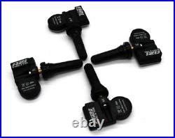 Set 4 TPMS Tire Pressure Sensors 433Mhz Rubber fits 17-18 GMC Yukon