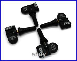 Set 4 TPMS Tire Pressure Sensors 433Mhz Rubber fits 17-23 Jaguar F-Type