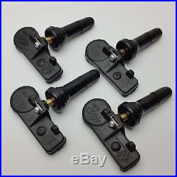 Set Of Four Ford Lincoln Used Tire Pressure Sensor Oem Tpms De8t-1a180-aa