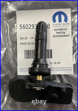Set of 2 Mopar Tire Pressure Monitor Sensors TPMS For Dodge Chrysler Jeep RAM