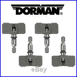 Set of 4 Brand New TPMS Tire Pressure Sensors Dorman # 974-007