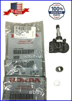Set of 4 Genuine Honda OEM TPMS Tire Pressure Sensor Kit 42753-TP6-A82 New