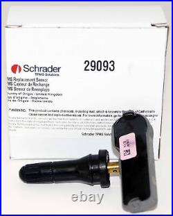 Set of 4 Genuine Schrader Tire Pressure Monitoring Sensors 29093