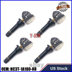 4x TPMS Tire Pressure Monitoring Sensors For Ford F-250 Super Duty (HC3T-1A180-AB) 315 MHz