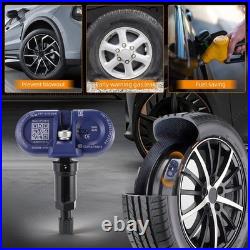 Set of 4 NEW For Tesla Model 3 S X Y Bluetooth TPMS Sensor with Nut 1490701-01-E
