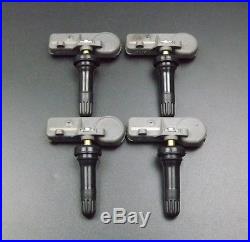 Set of 4 NewTPMS Tire Pressure Monitoring Sensors for Chevy GMC GM OEM 13581558