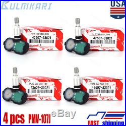 Set of 4 OEM PMV-107J SET-TS02 Toyota Scion Lexus TIRE PRESSURE SENSOR TPMS