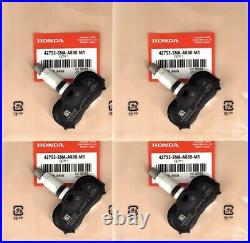 Set of 4 OEM TPMS Tire Pressure Monitor Sensors for Honda