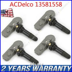 Set of (4) TPMS OEM 13586335 Tire Pressure Sensor For GM Chevy GMC Buick 315MHz