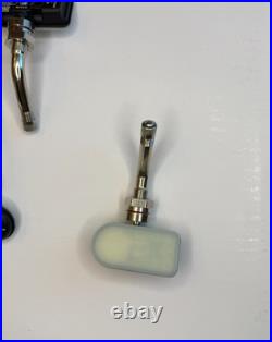 Set of 6 TPMS Sensors with Heavy Duty Valves for Chevrolet 3500 Dually