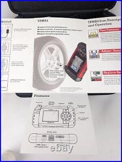 Snap-on TPMS4 Tire Pressure Sensor Monitoring System Tool Kit with Case & Power