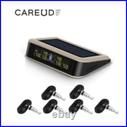 Solar Bus RV Truck TPMS Wireless Tire Pressure Monitoring With 6 Internal Sensor