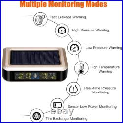 Solar Bus RV Truck TPMS Wireless Tire Pressure Monitoring With 6 Internal Sensor