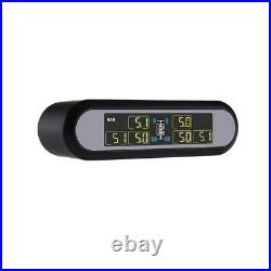 Solar Digital LCD TPMS Tyre Pressure Monitor System 6 Sensors to RV Van un